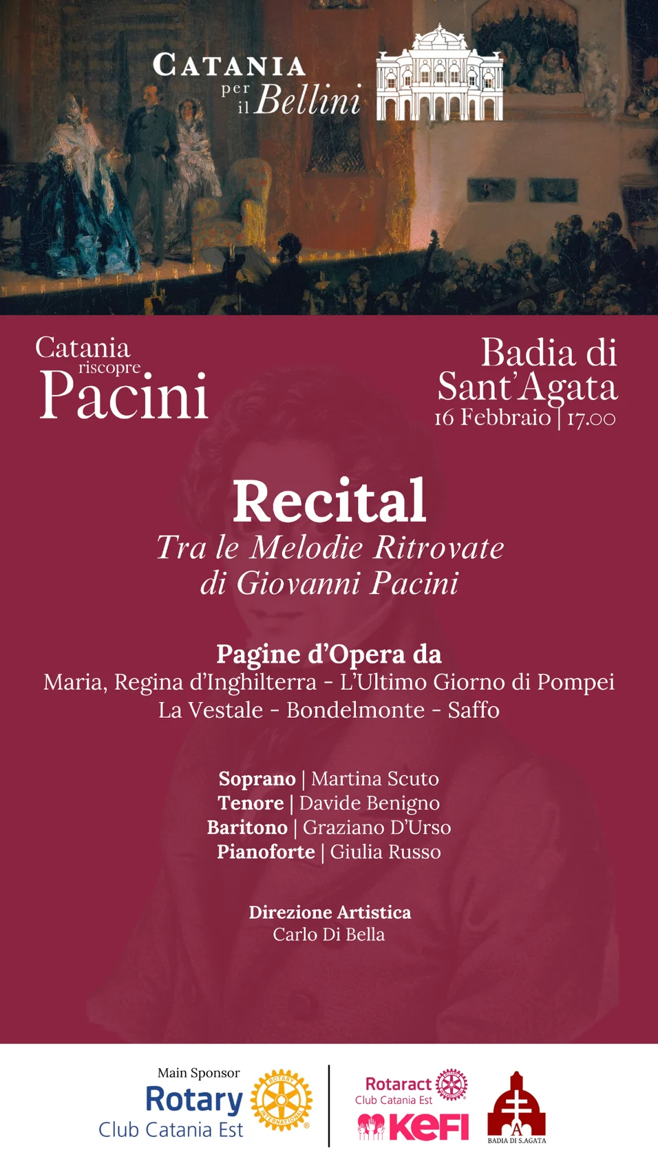Locandina Catania riscopre Pacini