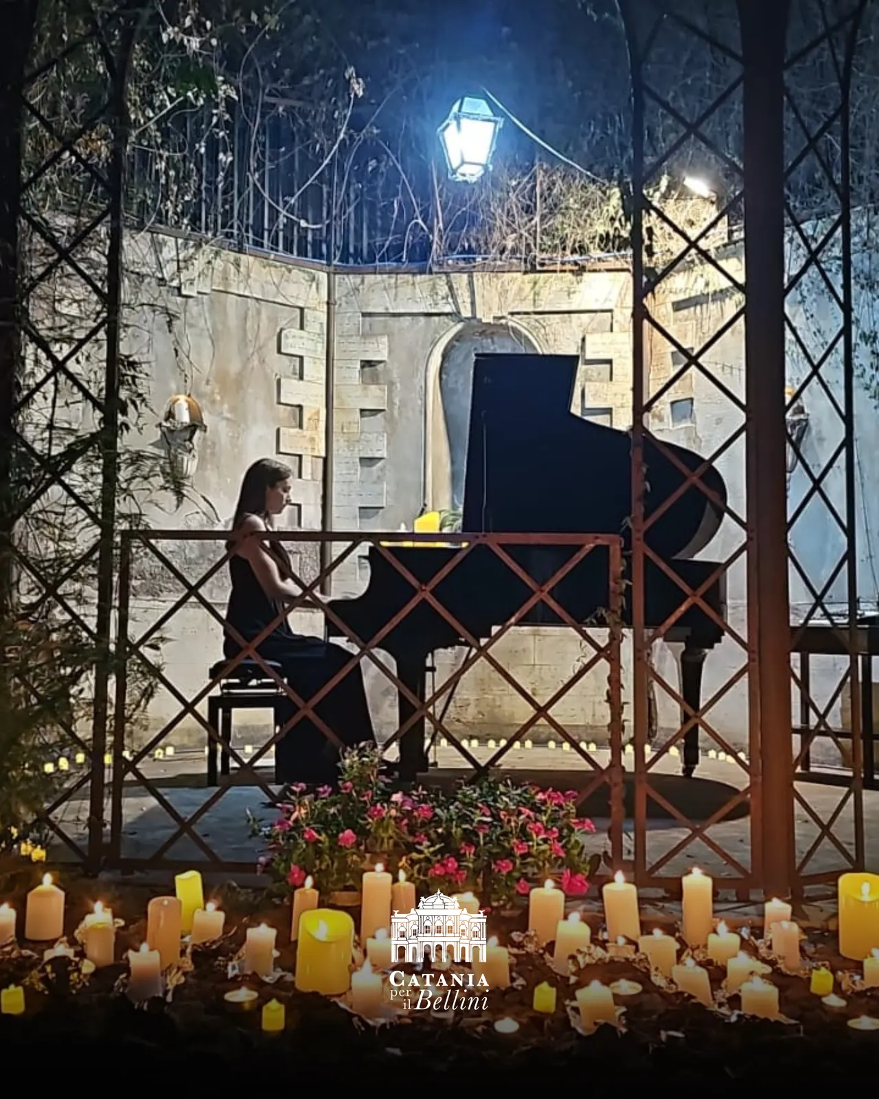 Concerto a lume di candela a Villa Ardizzone